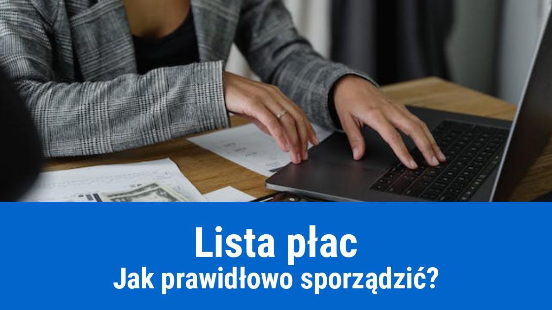 Lista płac, jak powinien wyglądać wzór?