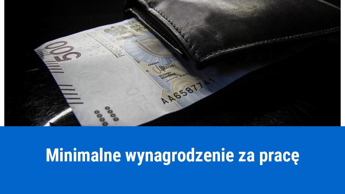 Dopłata do minimalnego wynagrodzenia za pracę