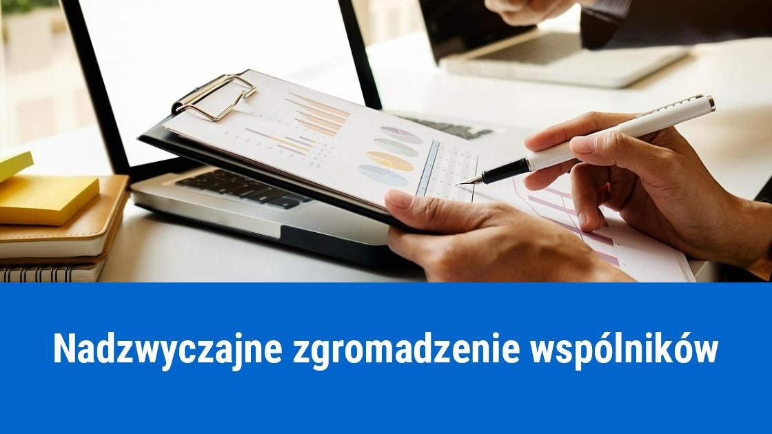 nadzwyczajne zgromadzenie wspolnikow