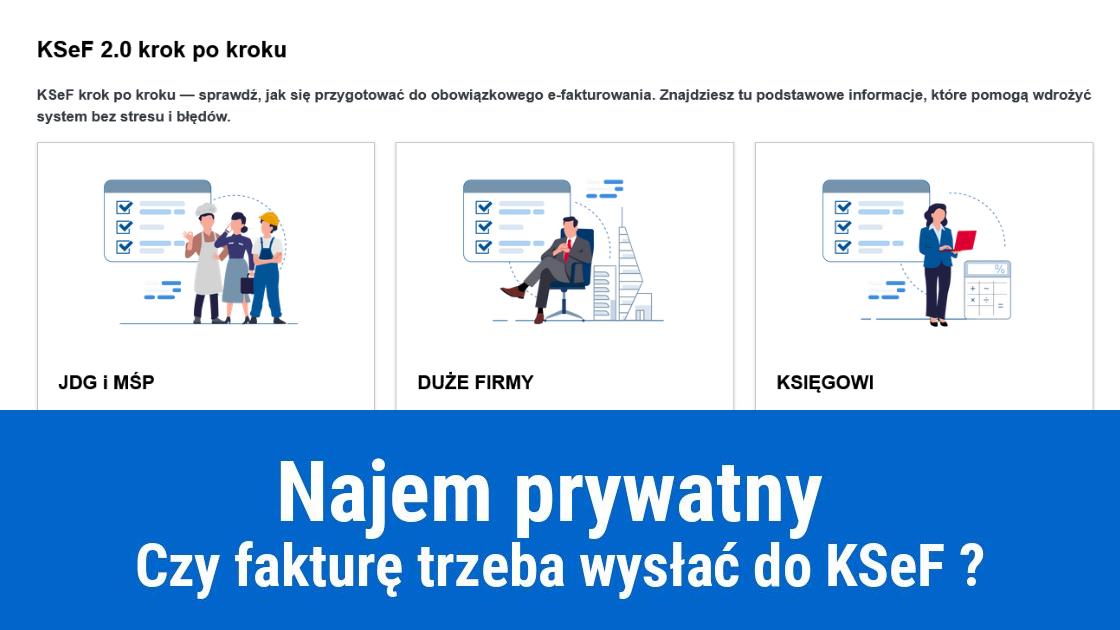 Najem prywatny, a KSeF – kompendium wiedzy