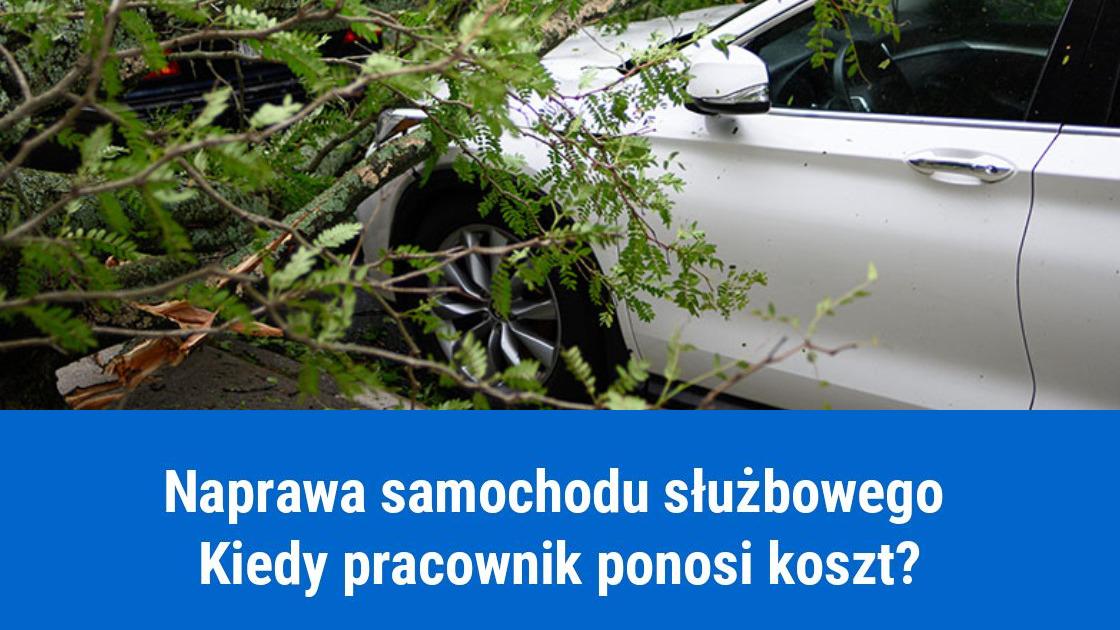 Naprawa samochodu służbowego na koszt pracownika