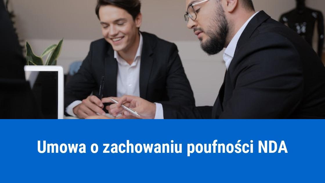 NDA – Umowa o zachowaniu poufności