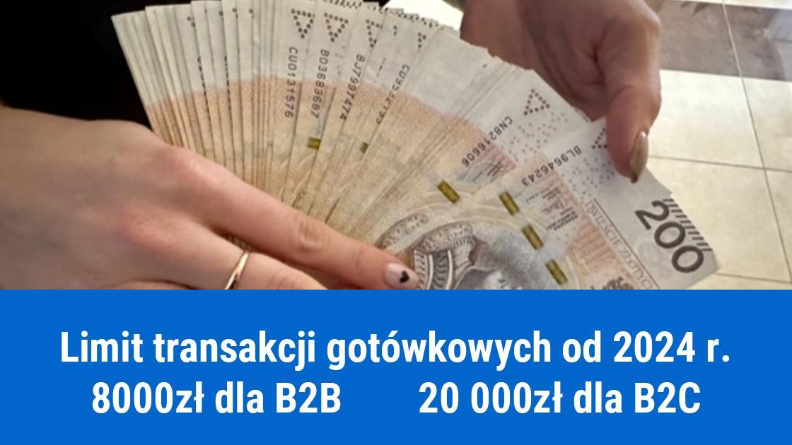 Nowy limit transakcji gotówkowych jednak od 2024