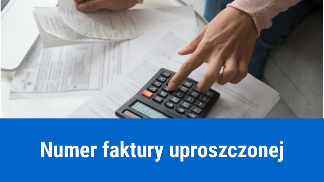 Gdzie jest numer faktury na paragonie?