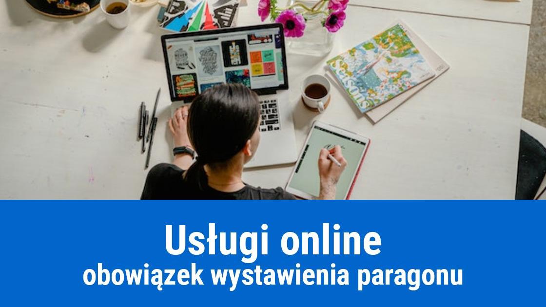 Obowiązek wystawienia paragonu za usługi online