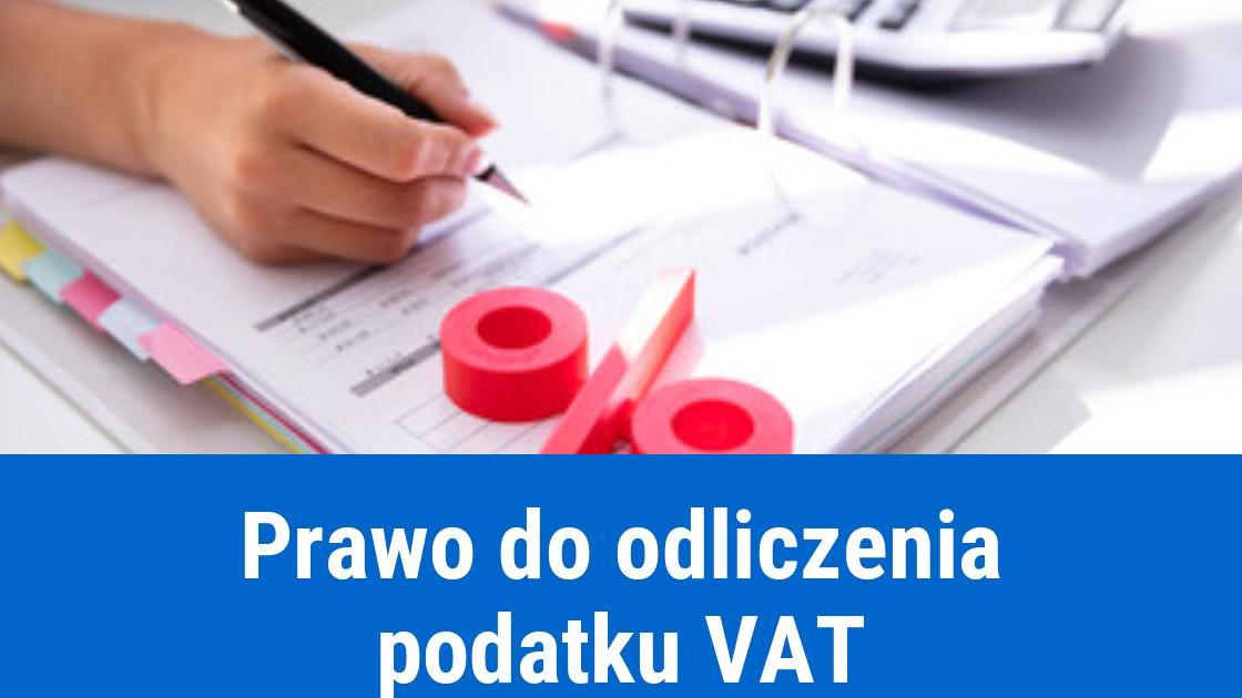 Kiedy można odliczyć podatek VAT?