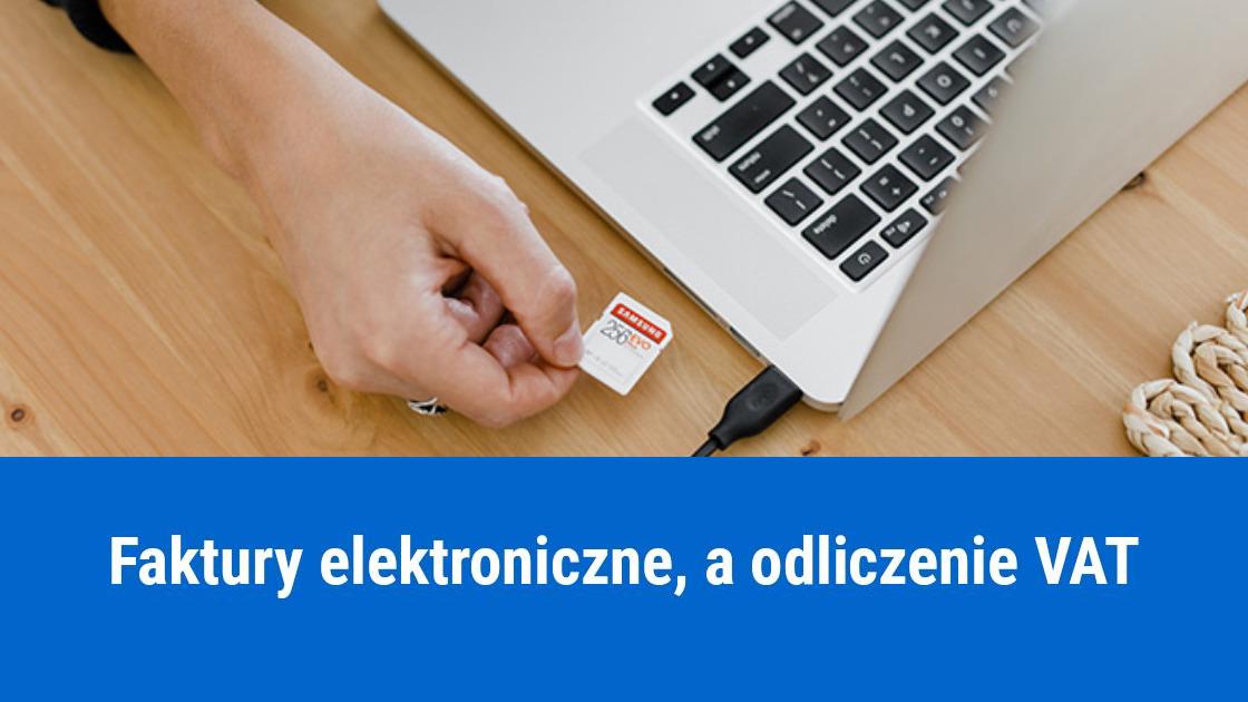 Odliczenie VAT od faktur elektronicznych