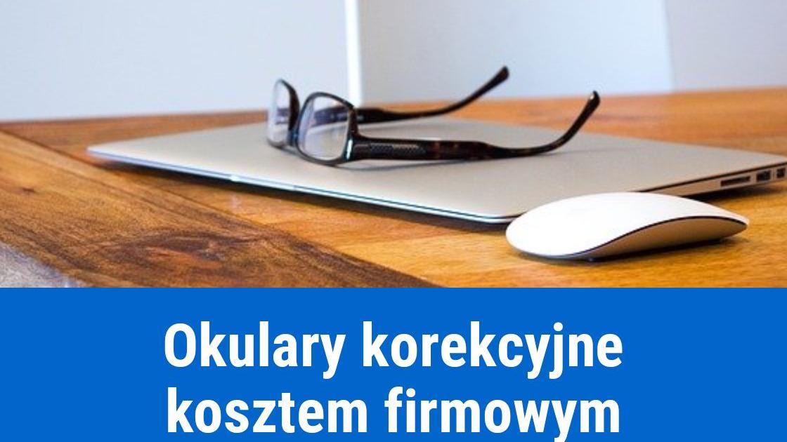 Soczewki i okulary korekcyjne kosztem firmy