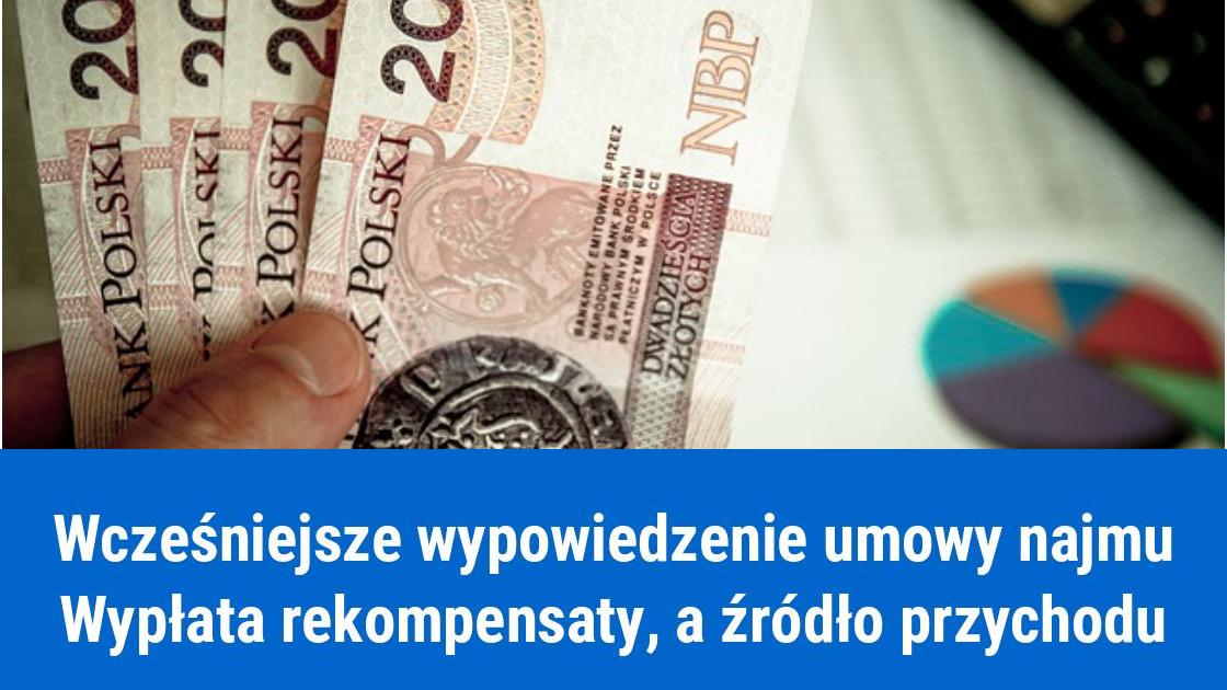 Jak rozliczyć opłatę za wcześniejsze wypowiedzenie umowy najmu?