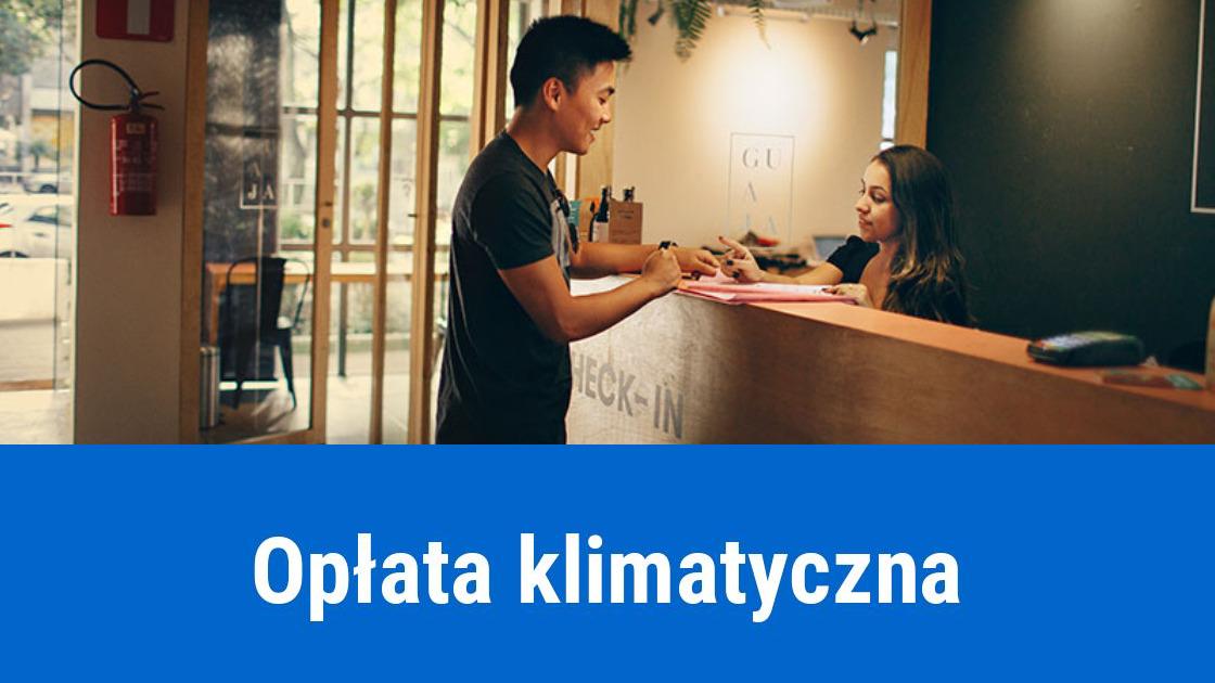 Paragon za opłatę klimatyczną