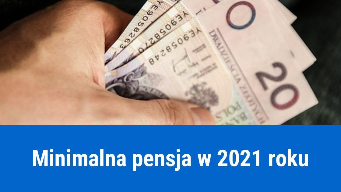 Płaca minimalna 2021