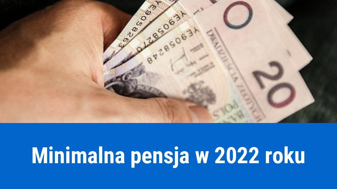 Płaca minimalna 2022