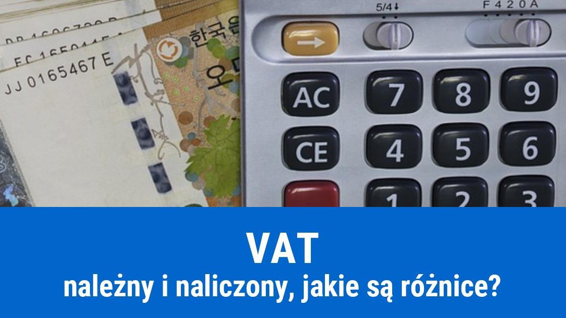 VAT należny, a VAT naliczony