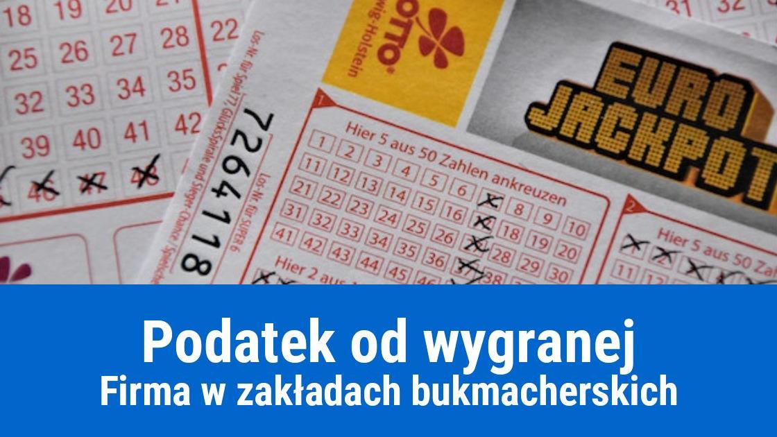 Jak opodatkować w firmie wygraną w zakładach bukmacherskich?