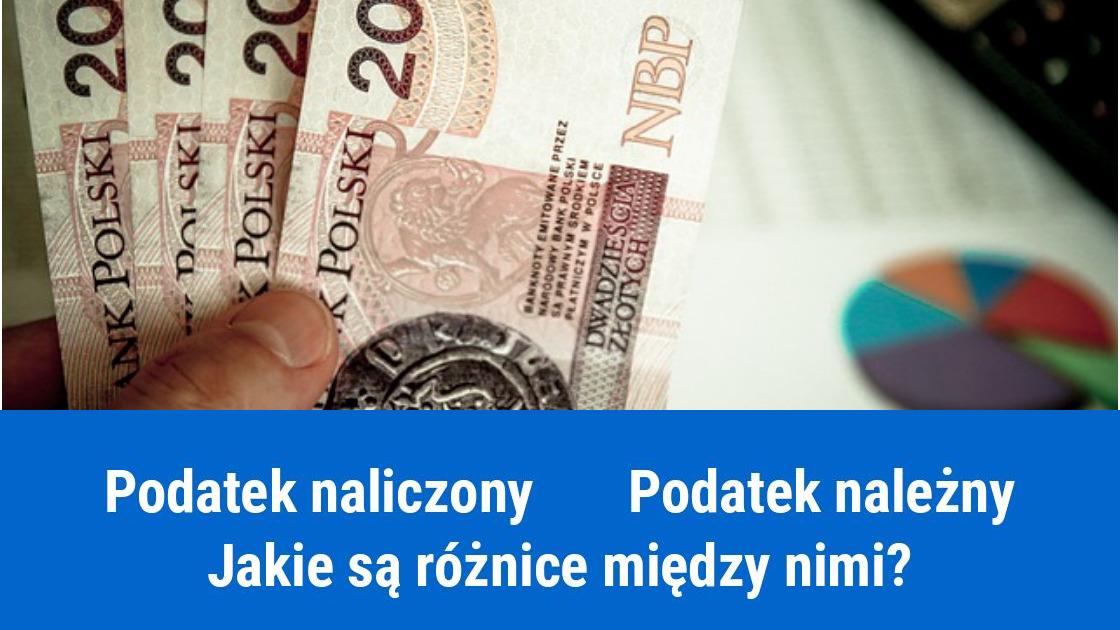 Podatek naliczony i należny, różnice