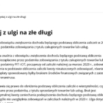 Podatek od niezapłaconych faktur