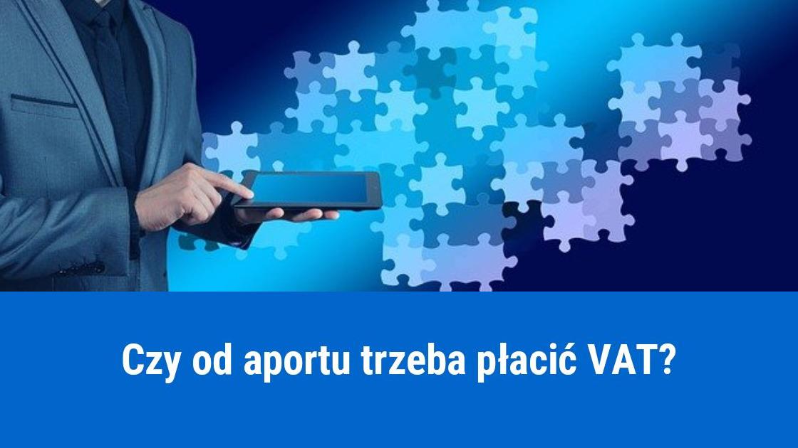 Podatek VAT od aportu