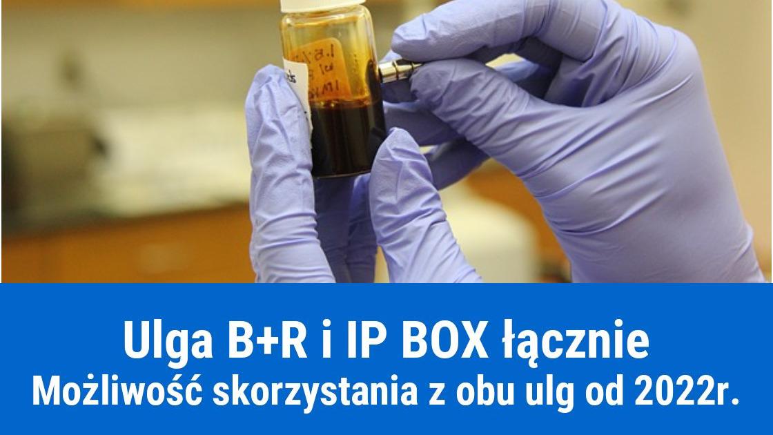 Połączenie ulgi B+R oraz IP BOX