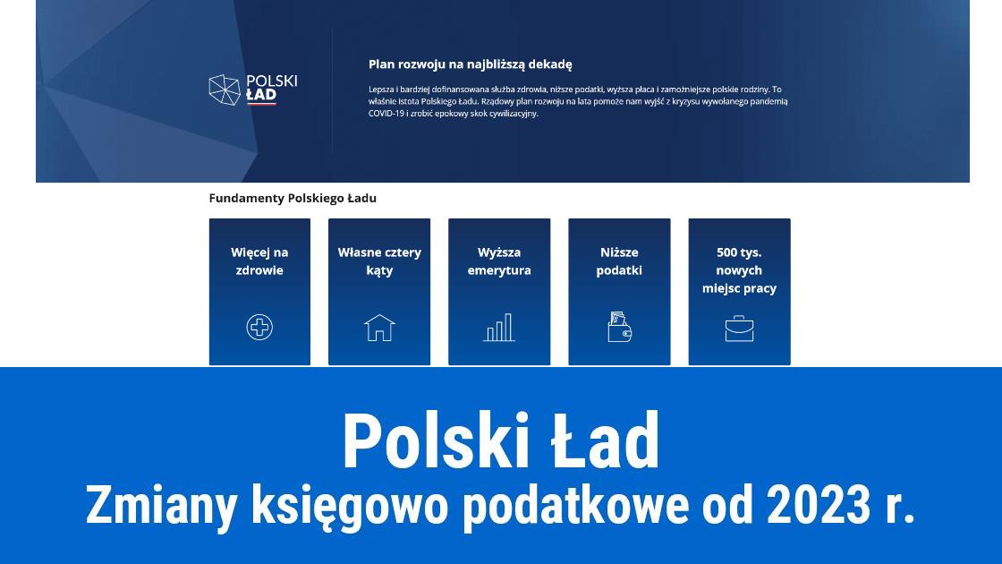 Polski Ład, zmiany podatkowe od 2023