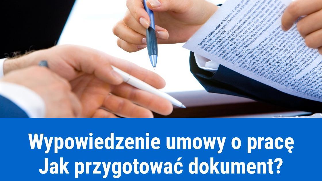 Powód wypowiedzenia umowy o pracę