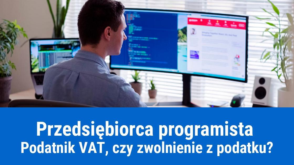 programista b2b bez vat