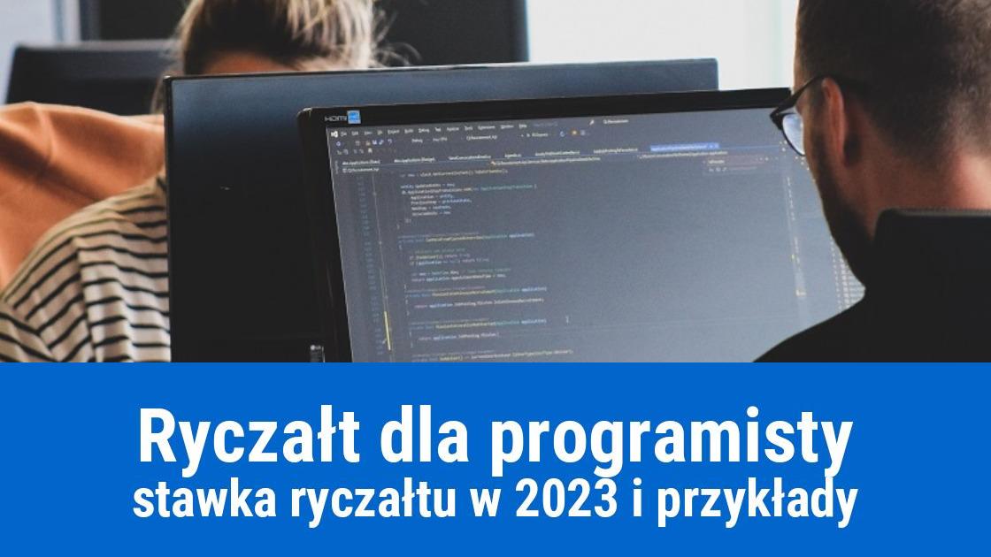 Programista na ryczałcie 15%