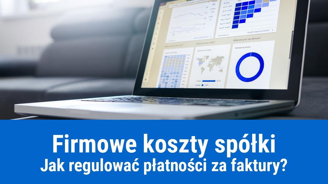 Przelew za fakturę z konta wspólnika spółki a firmowe koszty