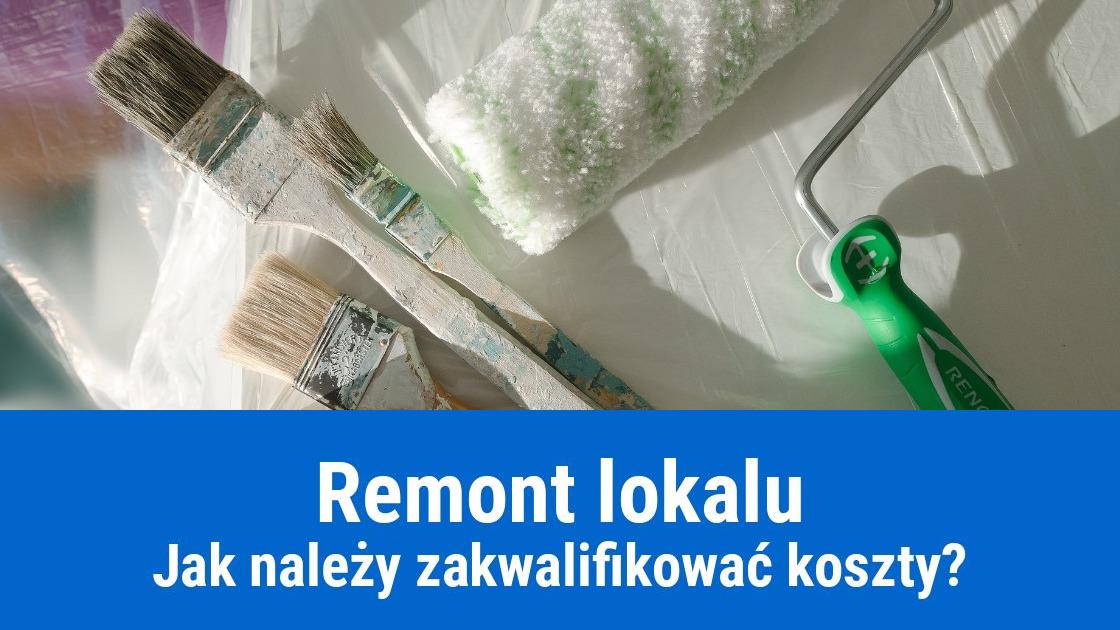 Remont lokalu w kosztach firmy