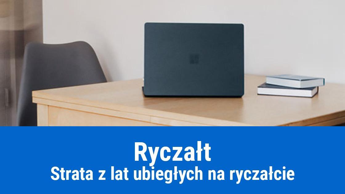 Ryczałt, a strata z lat ubiegłych