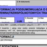 Składanie deklaracji VAT-UE