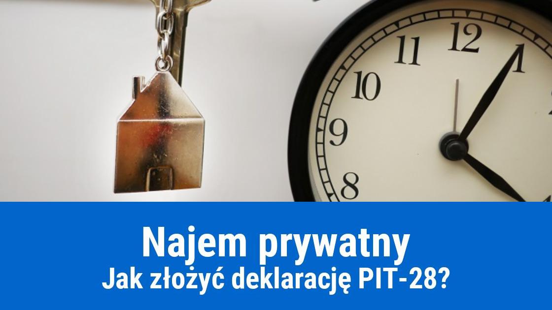 Składanie PIT-28 od najmu prywatnego