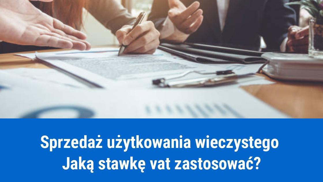 Sprzedaż na użytkowanie wieczyste, jaki VAT?