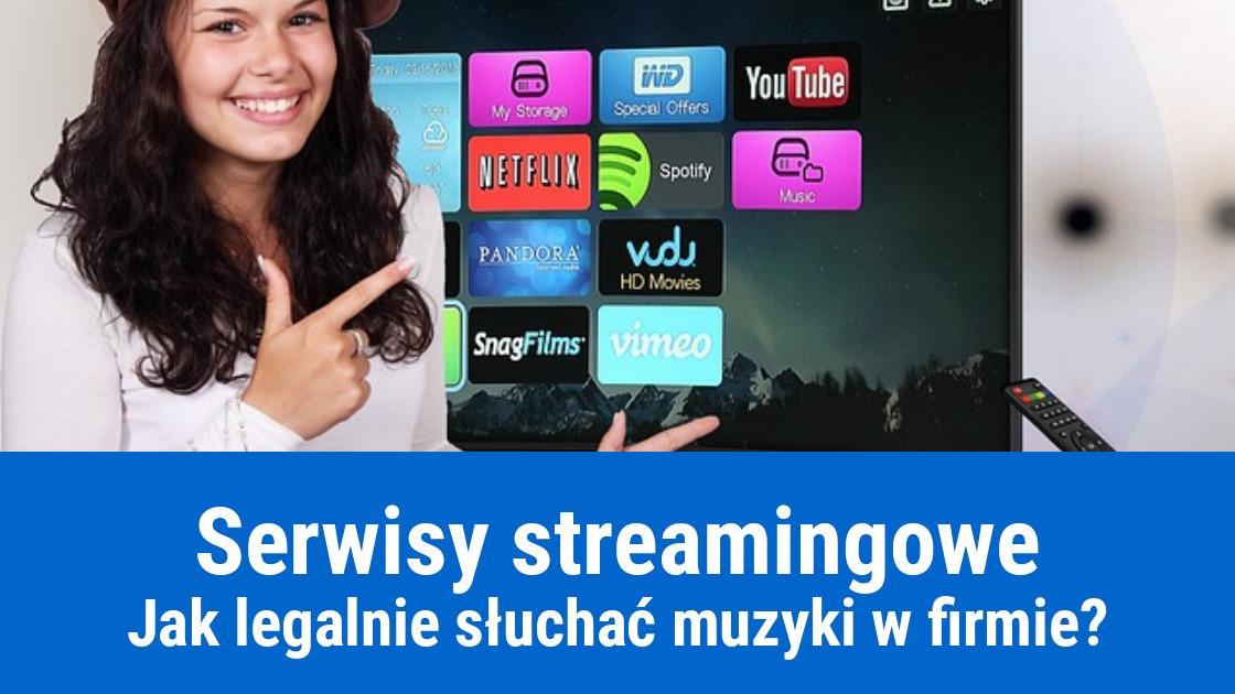 Streaming muzyki Spotify i Tidal w firmie, czy to legalne?