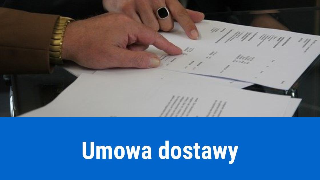 Umowa dostawy