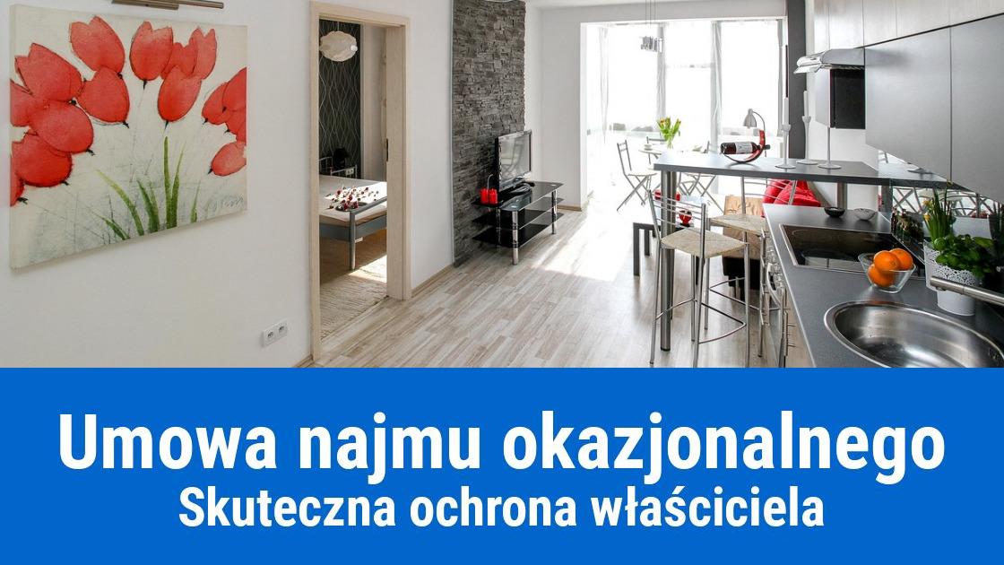 Umowa najmu okazjonalnego u notariusza