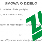 Umowa o dzieło, a składki ZUS