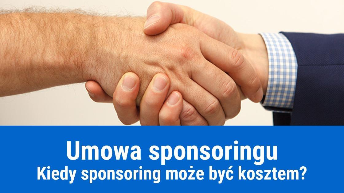 Umowa sponsoringu kosztem podatkowym