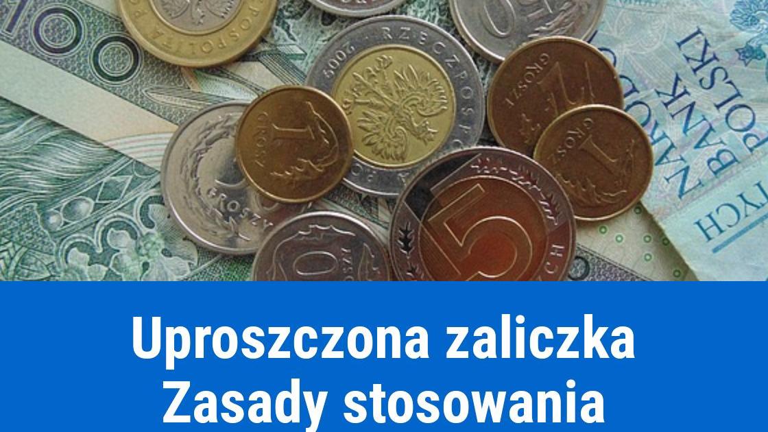 Uproszczona zaliczka na podatek dochodowy