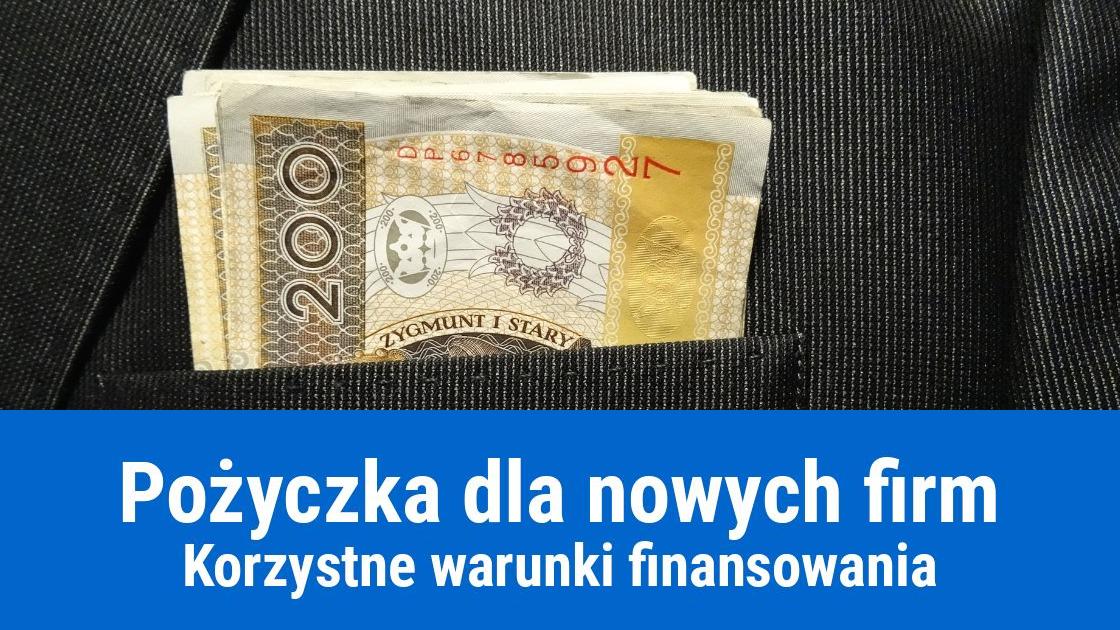 Wsparcie na start, pożyczka dla nowych firm