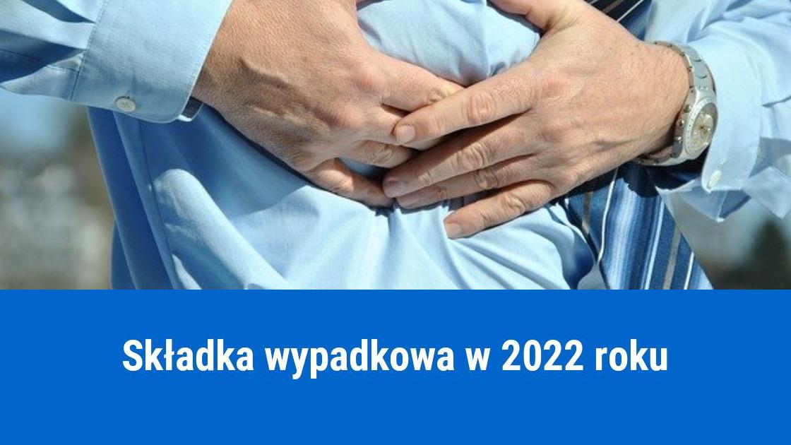 Wysokość składki wypadkowej od kwietnia 2022