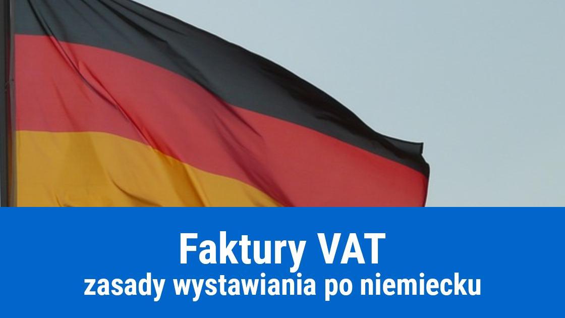 Wystawianie faktur po niemiecku