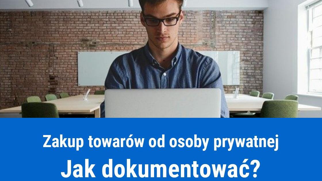 Zakup towarów od osoby prywatnej