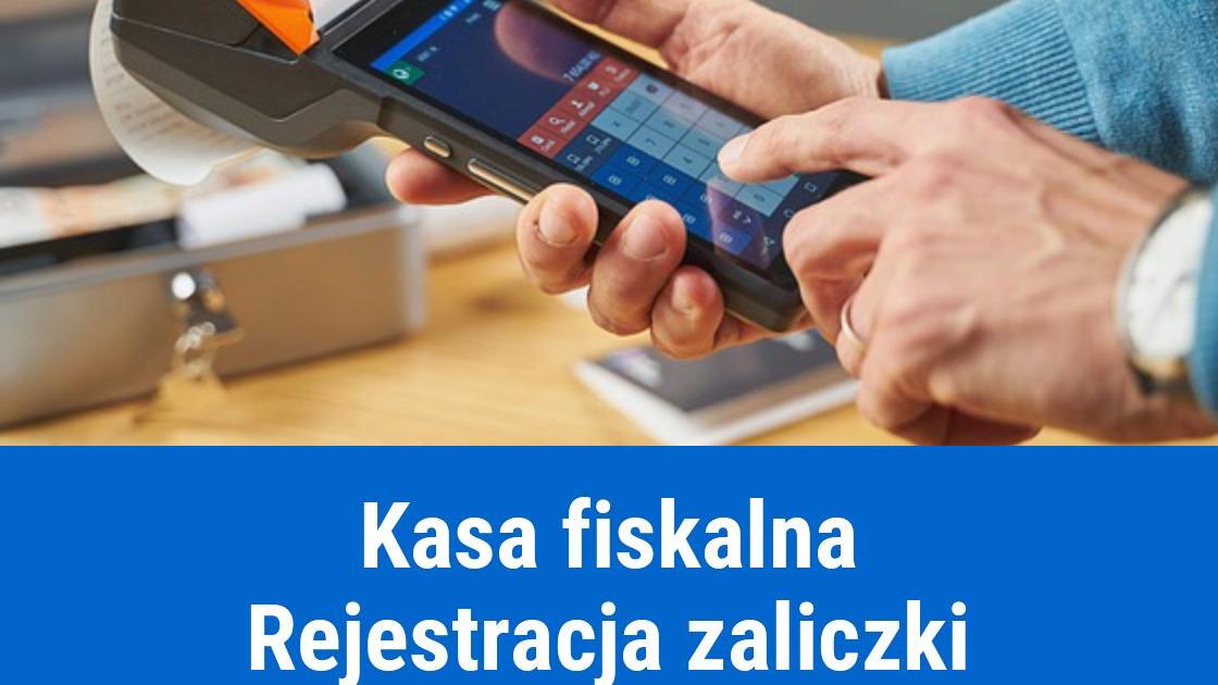 Zaliczka na kasie fiskalnej