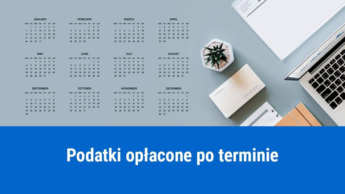 Zaliczka na podatek dochodowy opłacona po terminie