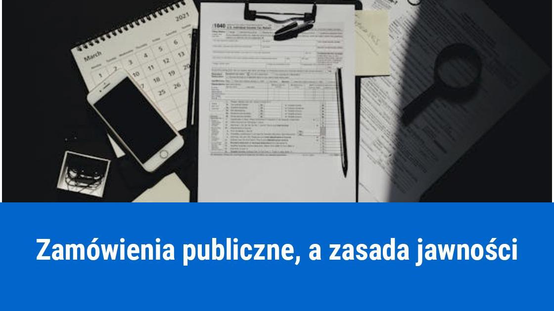 Zasada jawności w zamówieniach publicznych