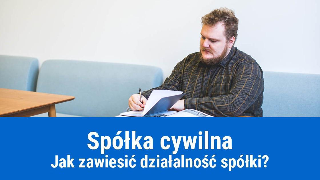 Zawieszenie spółki cywilnej