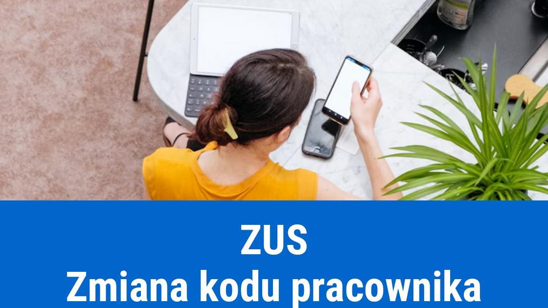 Jak zmienić kod zawodu pracownika w ZUS?