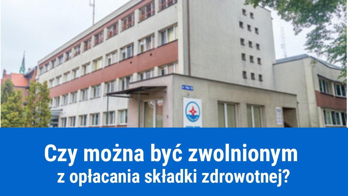 Zwolnienie z opłaty składki zdrowotnej ZUS