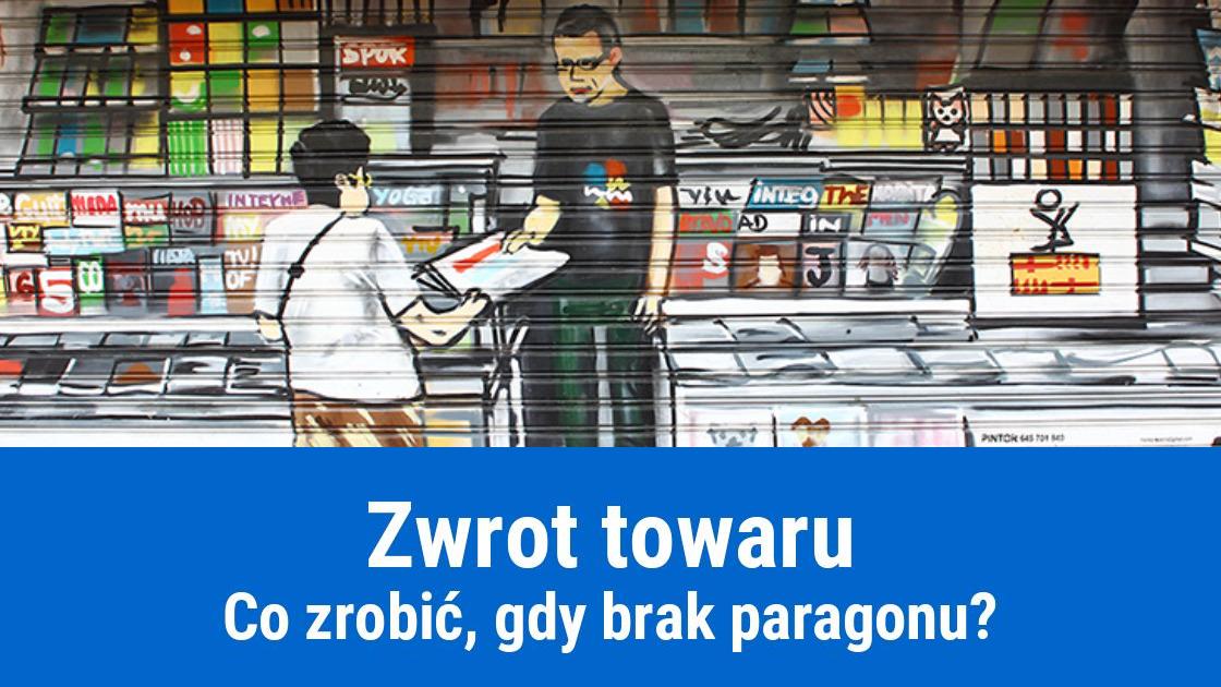 Zwroty towarów bez paragonu